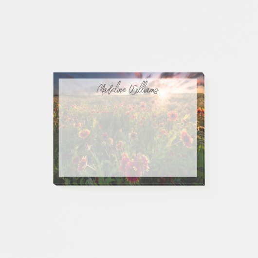 Bloemen | Indian Blanket Wildflower Texas Post-it® Notes (Voorkant)