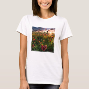 Bloemen Indian Blanket Wildflower Texas T-shirt