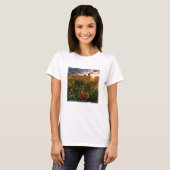 Bloemen | Indian Blanket Wildflower Texas T-shirt (Voorkant volledig)