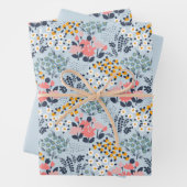 Bloemen Inpakpapier Vel (In situ)