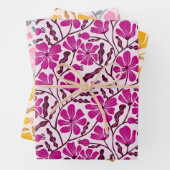 bloemen inpakpapier vel (In situ)