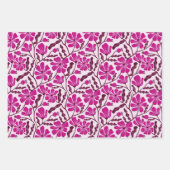 bloemen inpakpapier vel (Voorkant)