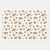 Bloemen Inpakpapier Vel (Voorkant 3)