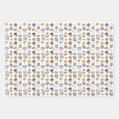 Bloemen Inpakpapier Vel (Voorkant)