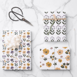 Bloemen Inpakpapier Vel