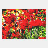 Bloemen Inpakpapier Vel (Voorkant 3)