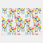 Bloemen Inpakpapier Vellen (Voorkant 3)