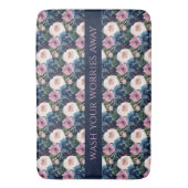 Bloemen Inspirerend Quote Badmat (Voorkant Verticaal)