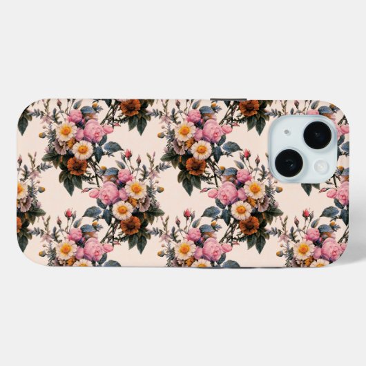  bloemen iPad-draagtas Case-Mate iPhone Case (Achterkant (horizontaal))
