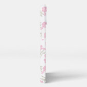 Bloemen iPhone 13 Slim Fit Hoesje, glanzend iPhone Hoesje (Rechterkant)