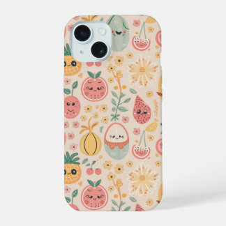 Bloemen iPhone 15 Hoesje