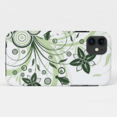 Bloemen iphone case (Achterkant (horizontaal))