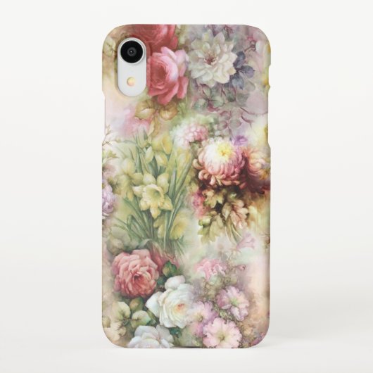  bloemen iPhone hoesje (Achterkant)