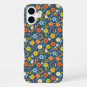 bloemen iPhone 16 plus hoesje