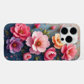 Bloemen  iPhone hoesje (Achterkant horizontaal)