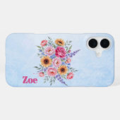 Bloemen iPhone Hoesje (Achterkant horizontaal)