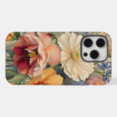 bloemen iPhone hoesje (Achterkant horizontaal)