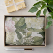Bloemen  Ivoor Pioen Hydrangea Decoupage Tissuepapier (Geschenk)