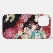 Bloemen, Japans ontwerp Case-Mate iPhone Case (Achterkant (horizontaal))