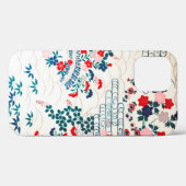 Bloemen, Japans ontwerp Case-Mate iPhone Case (Achterkant (horizontaal))
