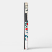 Bloemen, Japans ontwerp Case-Mate iPhone Case (Achterkant / Rechts)