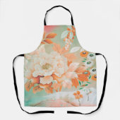 Bloemen, Japans ontwerp Schort (Voorkant)