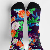 Bloemen, Japans ontwerp Sokken (Top)