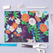 Bloemen, Japans ontwerp Tissuepapier (Craft)