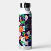 Bloemen, Japans ontwerp Waterfles (Links)