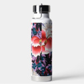Bloemen, Japans ontwerp Waterfles (Rechts)