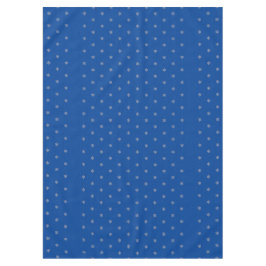 Bloemen Joodse sterren op een donkerblauwe achterg Tafelkleed