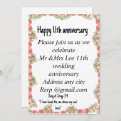 Bloemen Jubilea Kaart met Bijbelvers | Christi (Voorkant / Achterkant)