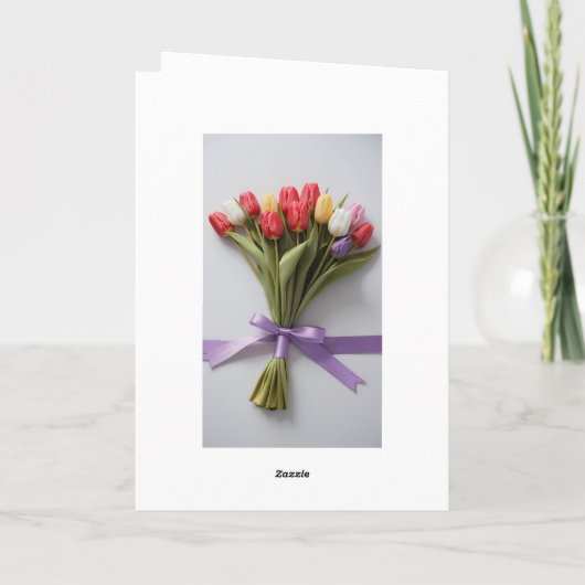 Bloemen Kaart (Achterkant)