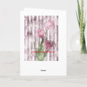 Bloemen Kaart (Achterkant)