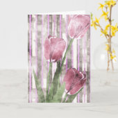 Bloemen Kaart (Gele Bloem)