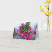 bloemen kaart (Gele Bloem)