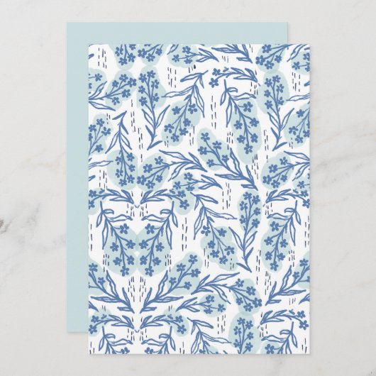  Bloemen Kaart (Voorkant / Achterkant)