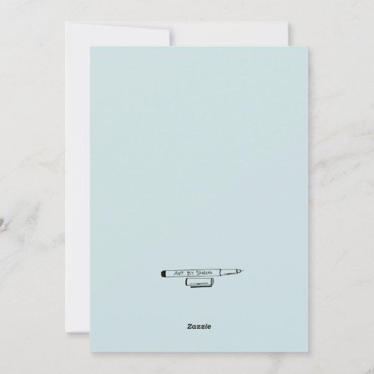  Bloemen Kaart (Achterkant)