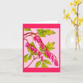 bloemen kaart (Gele Bloem)