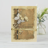 bloemen kaart (Staand voorkant)