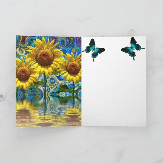 Bloemen Kaart (Binnen)