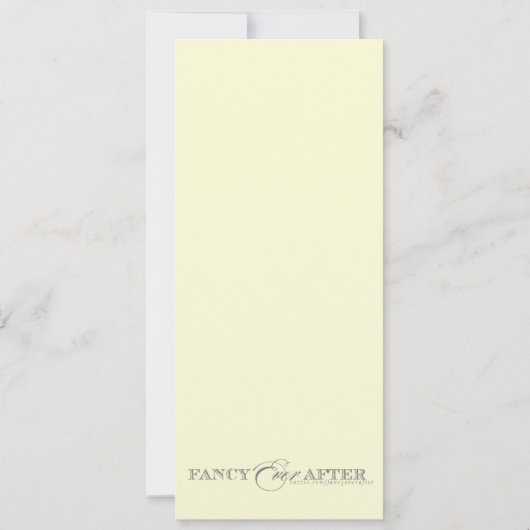 bloemen kaart (Achterkant)