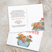  Bloemen Kaart Douche per Mail Invitation