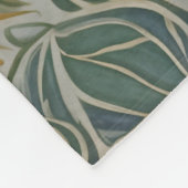 Bloemen Kaleidoscoop gepersonaliseerd Fleece Deken (Hoek)