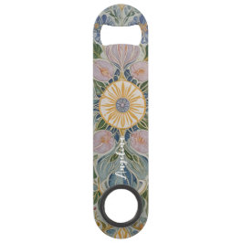 Bloemen Kaleidoscoop gepersonaliseerd Speed Flessenopener