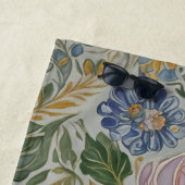 Bloemen Kaleidoscoop gepersonaliseerd Strandlaken (In situ)