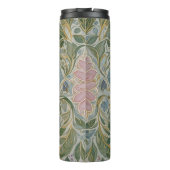 Bloemen Kaleidoscoop gepersonaliseerd Thermosbeker (Achterkant)