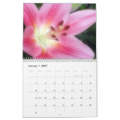 Bloemen Kalender (Jan 2027)