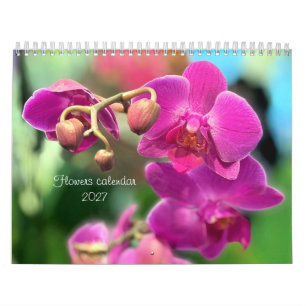 Bloemen kalender 
