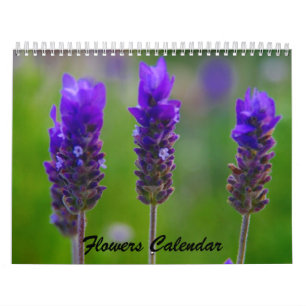 bloemen kalender 2009